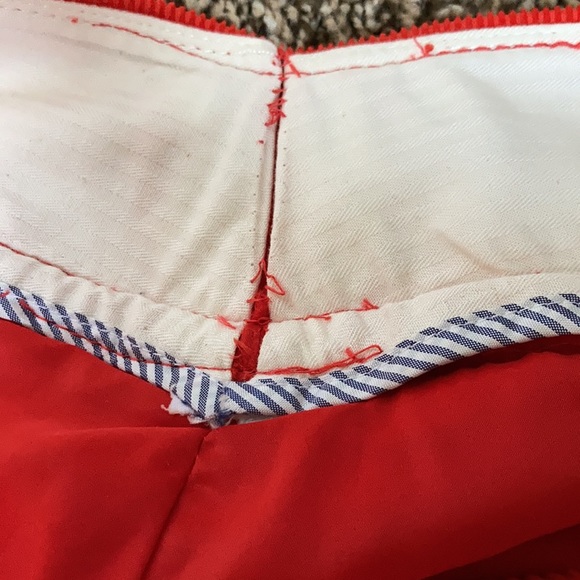 J Crew red corduroy mini skirt 4 - Picture 6 of 11